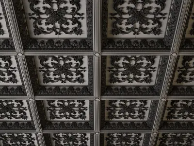 Decorative Ceiling Tile  3D model