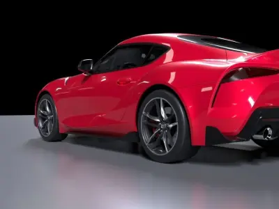Toyota Supra 2020 3D model