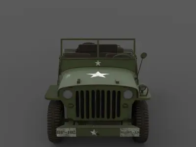 Willys Jeep 3D model