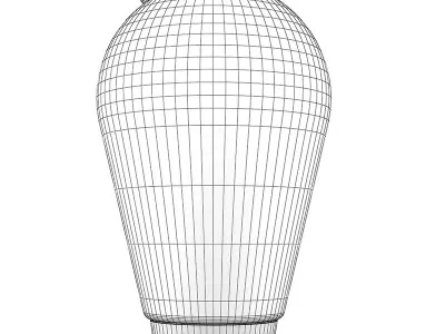 Glass Standing Lamp 3D model