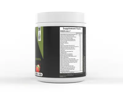 Protein Powder 3D model
