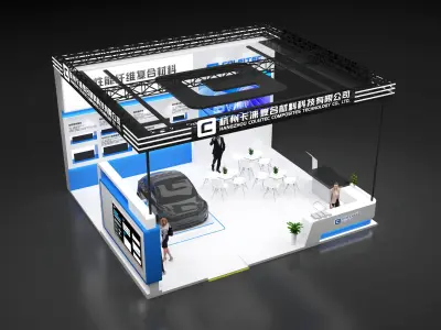 exhibition Low-poly 3D model buy