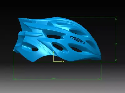  bicycle hat 3D print model