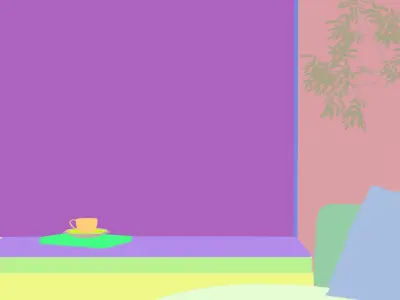 Modern residential indoor 3 d model 3D model