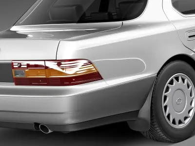Lexus LS 400 1989-1994 3D model