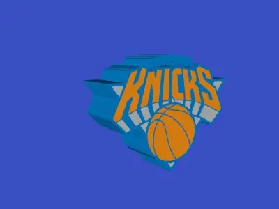 New York Knicks Team Logo 3D model
