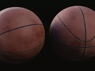 Basket ball Low-poly 3D model purchase