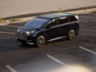 BYD Denza D9 3D model