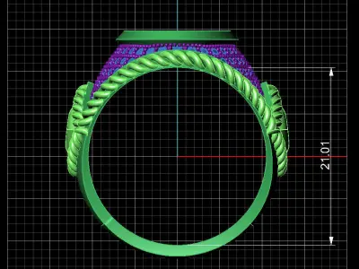 NEO MAN RING MODEL44 3D print model