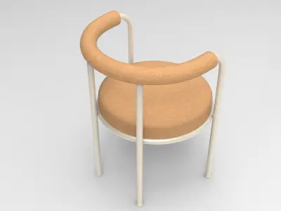 Sondi Chair Low-poly 3D model