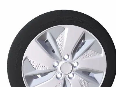 Tyre 3D Model Low-poly 3D model