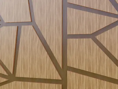 Wall wood V01 for your interior wall wood 3D model