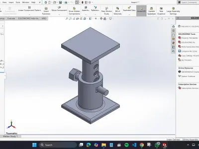 car jack  3D print model