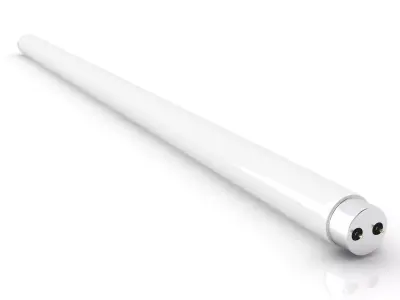 Fluorescent Fixture tube 3D model