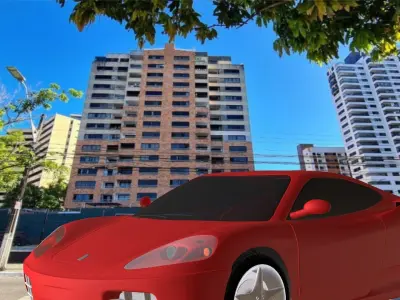 FERRARI 360 - 3DS - FBX - OBJ - iProp - ICLONE 7 3D model 3D model