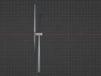 3D Wind turbine Free 3D print model