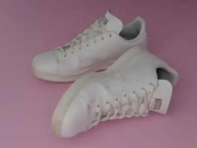 Photo scanned adidas shoes 3D model