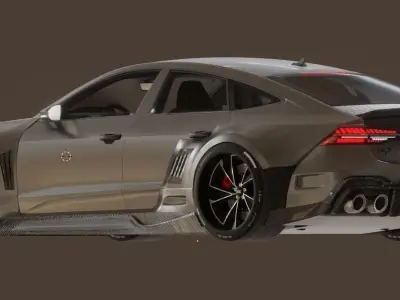Audi RS 7 Sportback Widebody 3D model