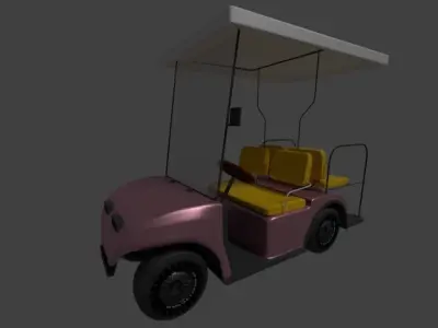 Golf Cart Free 3D model