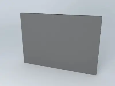 Culture record player in frame Free 3D model