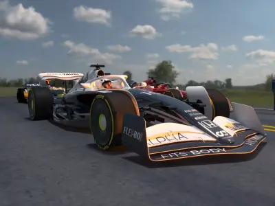 Car  formula 1 3D model