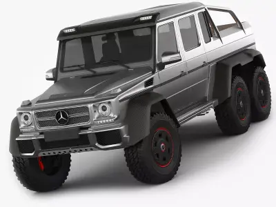 Mercedes G63 AMG 6x6 3D model