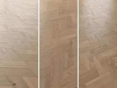 Parquet Oak Molasses Sanded set 5 3D model