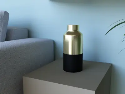 Brass Vase 3D model
