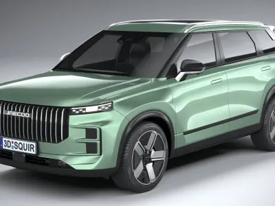 Jaecoo 7 2025 3D model