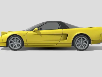 Honda NSX TypeR 1992 Low-poly 3D model