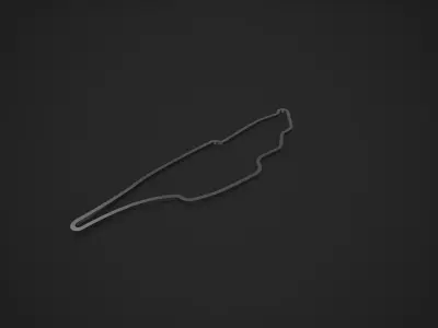 Circuit Gilles Villeneuve - Canada - 3D Printable 3D print model