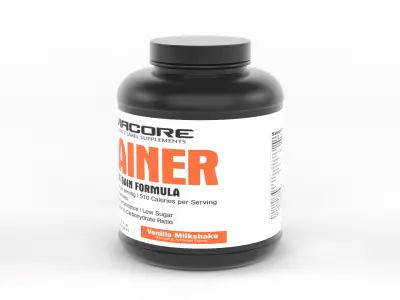 Protein Powder 3D model 112