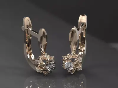 Jewelry set 3 models 3D print model