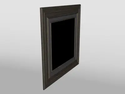 Square Frame Low-poly 3D model