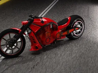 classic bick 3D model