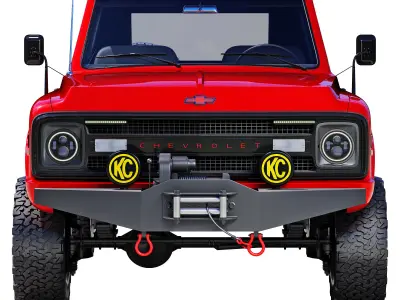 Chevrolet K5 blazer 1969 custom 3D model