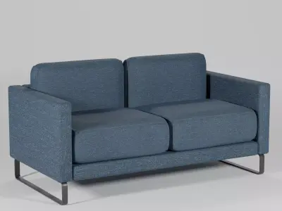 Goodland Two-Seater Sofa 168x85x84 Low-poly 3D model