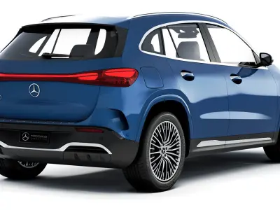 Mercedes-Benz EQA 2024 3D model