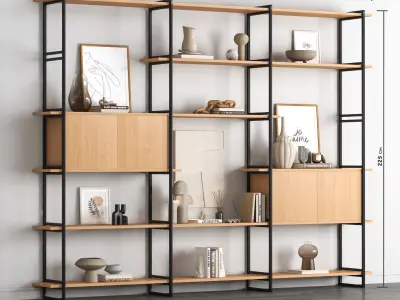 Decorative set-09 3D model