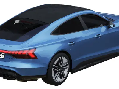 Audi RS e-tron gt 3D model by zifir3d