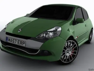 Clio renault 3D model