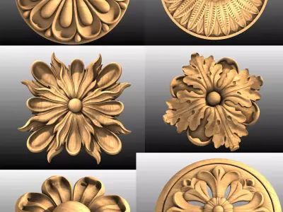 74 stl files collection 3D model