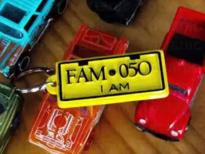 Placa FAM-05O 3D print model