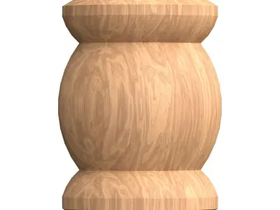 Stair baluster 05 3D print model