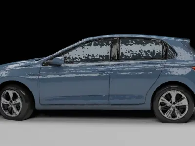 Volkswagen Golf Fictional 3D model