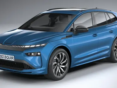 Skoda Enyaq 2025 3D model
