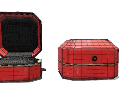 Ring box 3D model