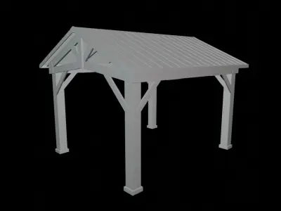 Gazebo 3D model buy