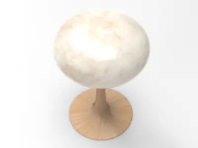 Puppa Table Lamp Low-poly 3D model