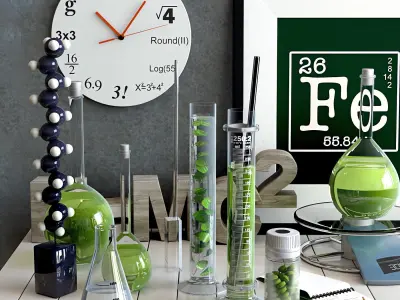 In the Laboratory 01 3D model